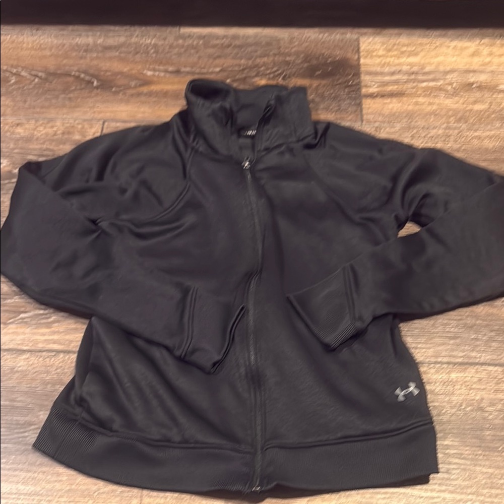 Under Armour Black Zip-Up Jacket